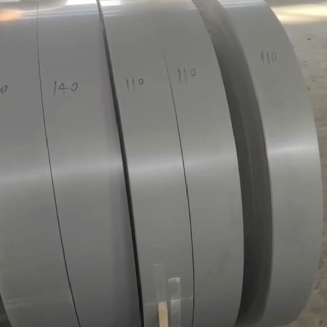 Bobina di taglio/taglio in acciaio al silicio a grani orientati laminata a freddo